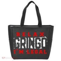 Relax Gringo IM Legal Funny Mexican Immigrant Tote Bag thumb 0
