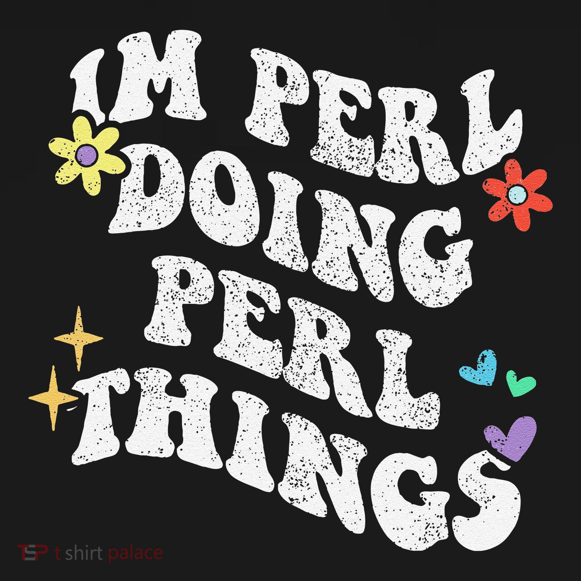 Retro Groovy Im Perl Doing Perl Things Funny MotherS Day Ornament