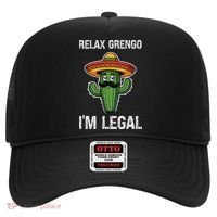 Relax Gringo Im Legal Funny Cinco De Mayo Mexican Immigrant Hat thumb 0