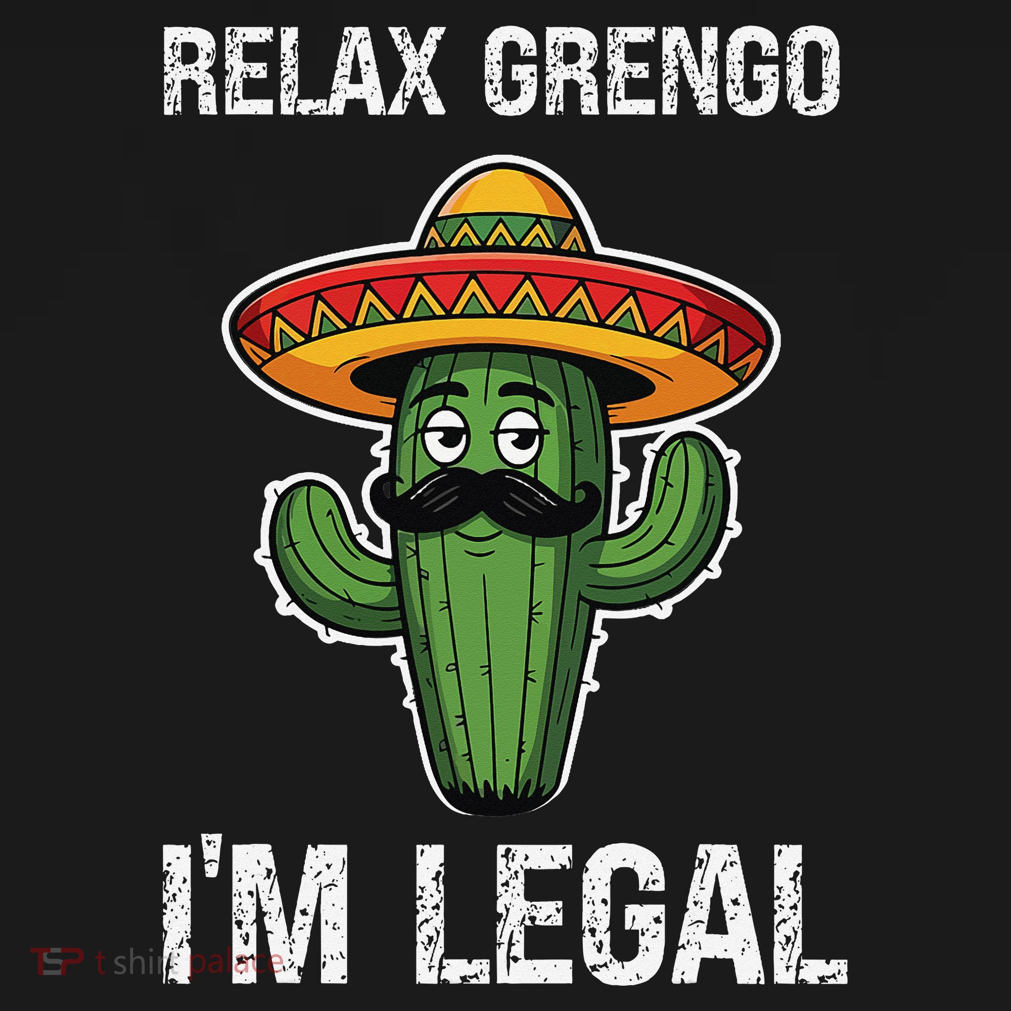 Relax Gringo Im Legal Funny Cinco De Mayo Mexican Immigrant Visor