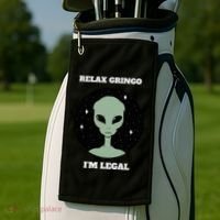 Relax Gringo IM Legal Golf Towel thumb 2