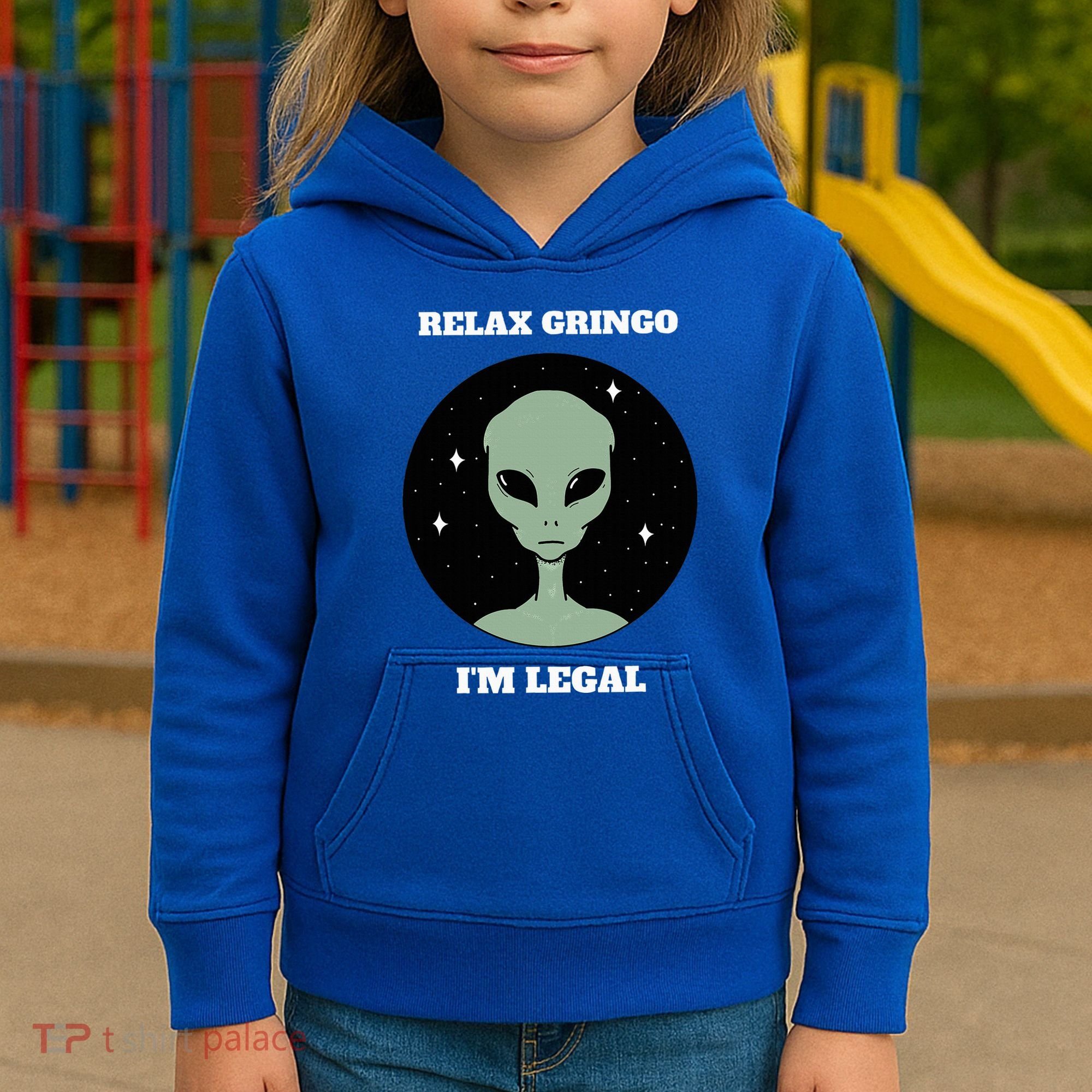 Relax Gringo IM Legal Kids Hoodie