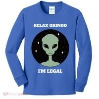 Relax Gringo IM Legal Kids Long Sleeve Shirt thumb 0