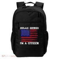 Relax Gringo IM A Usa Citizen Funny Backpack thumb 0