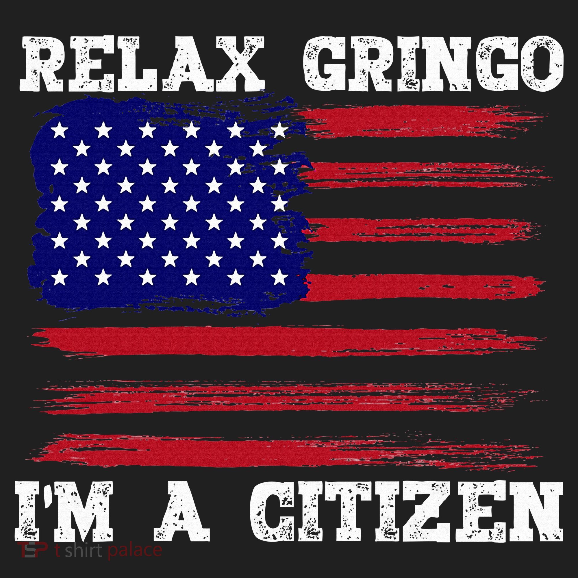 Relax Gringo IM A Usa Citizen Funny Beanie