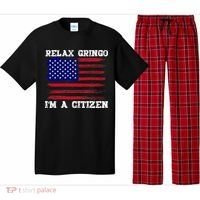 Relax Gringo IM A Usa Citizen Funny Pajama Set thumb 0