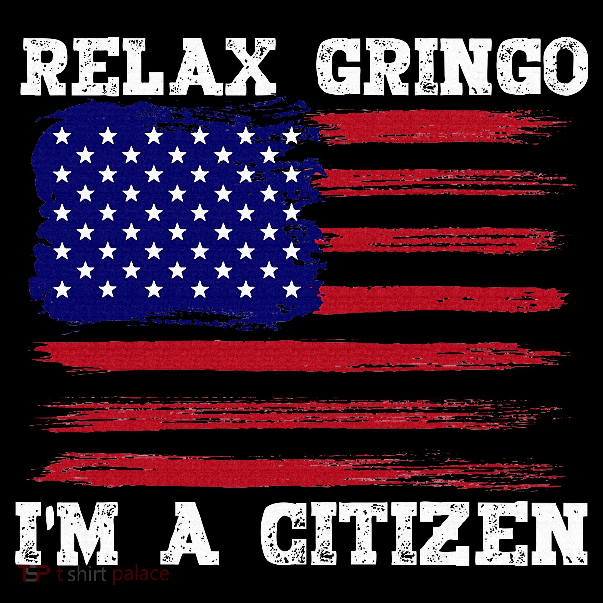 Relax Gringo IM A Usa Citizen Funny Women's Hoodie