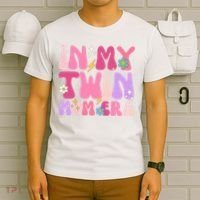 Retro Groovy In My Twin Mom Era Happy Mothers Day T-Shirt thumb 6