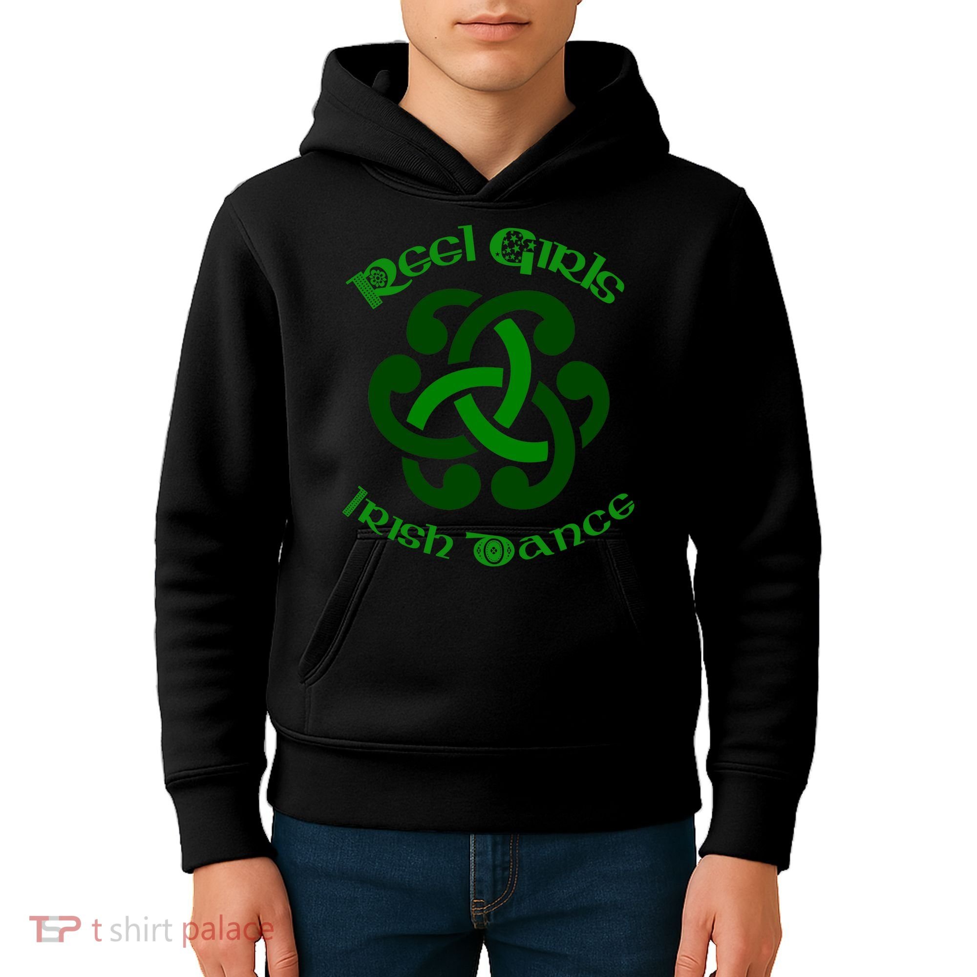 Reel Girls Irish Dance For Irish Dancers Kids Hoodie