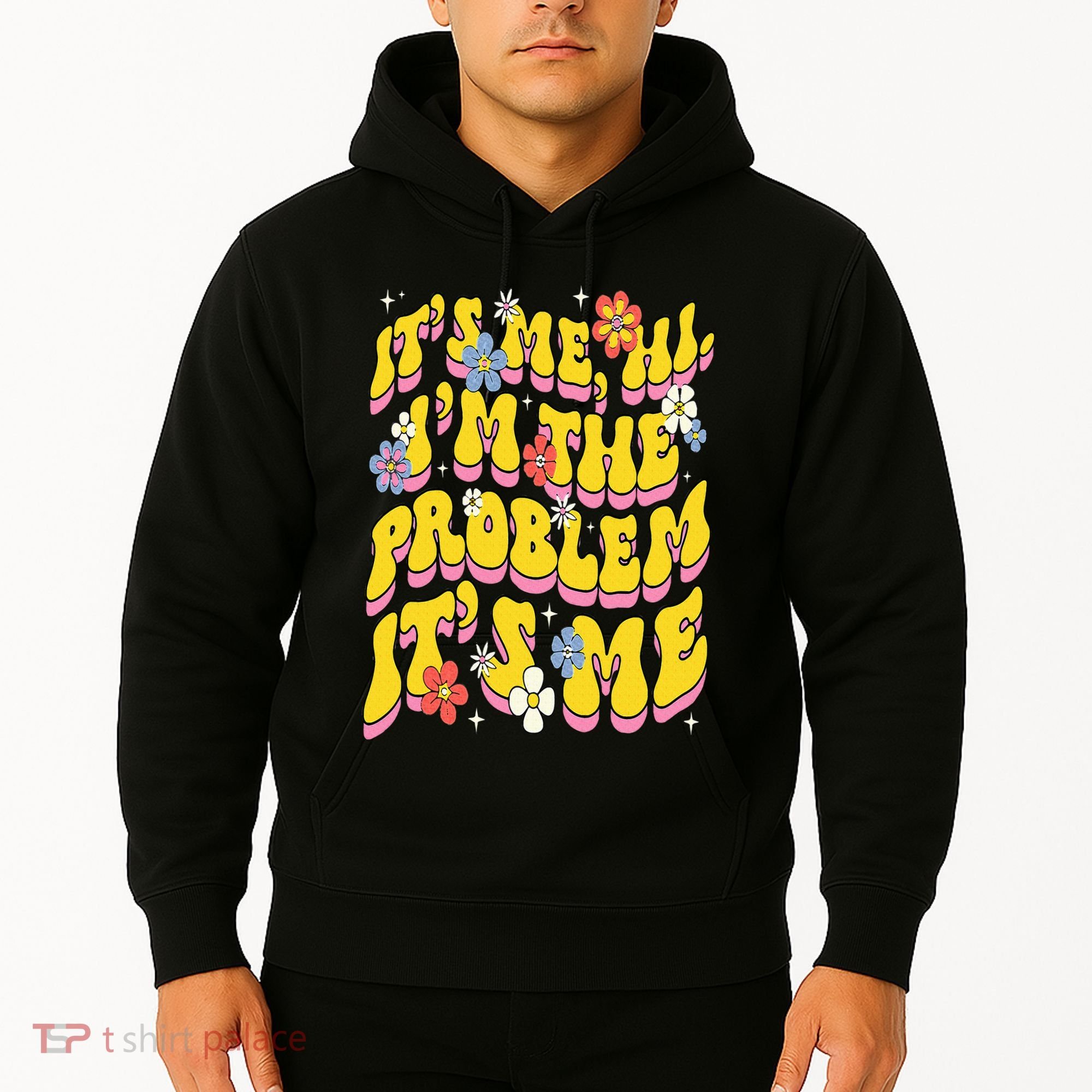 Retro Groovy Its Me Hi I'm The Problem Hoodie