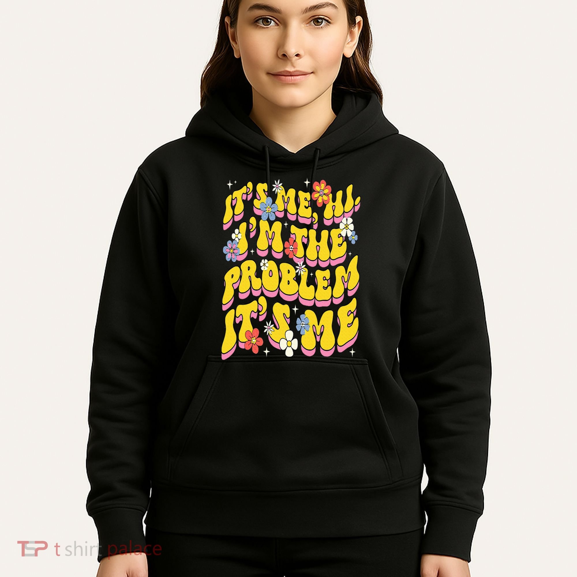 Retro Groovy Its Me Hi I'm The Problem Hoodie