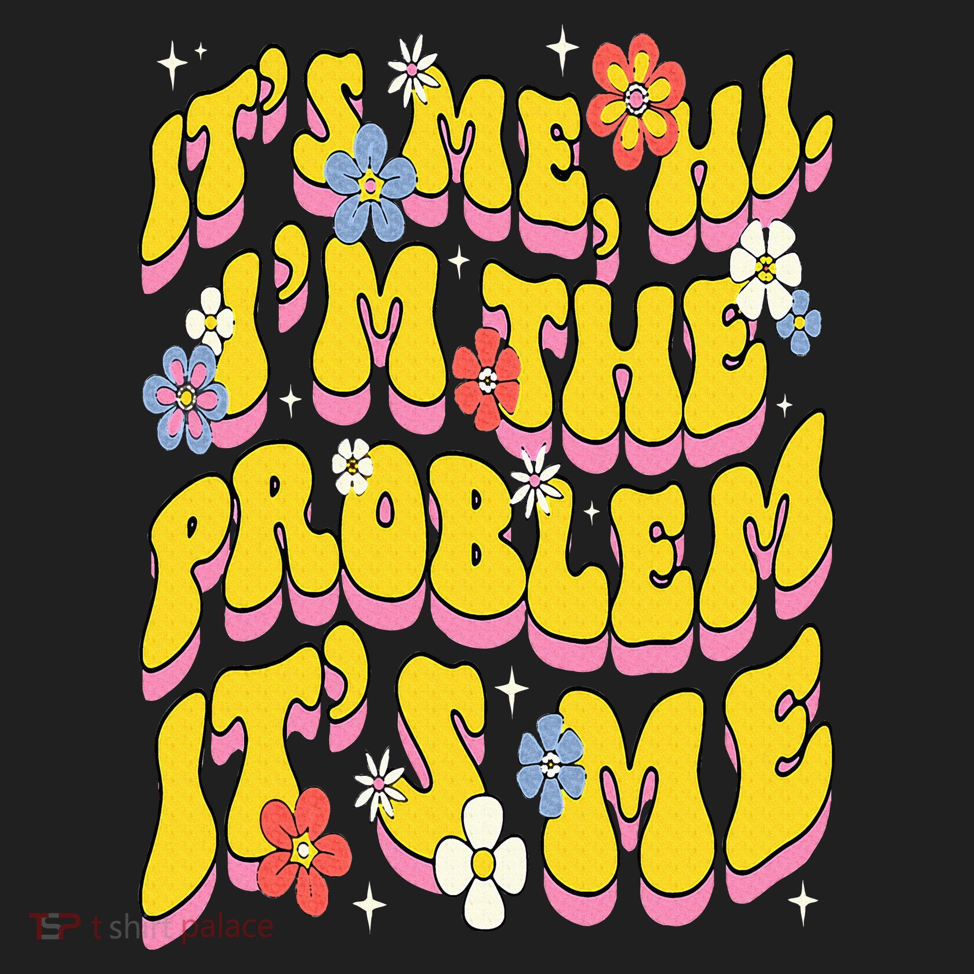 Retro Groovy Its Me Hi I'm The Problem Beanie
