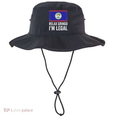 Relax Gringo IM Legal Belize Belizean Immigrant Bucket Hat