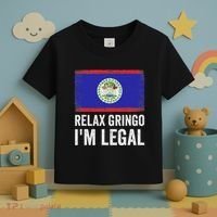 Relax Gringo IM Legal Belize Belizean Immigrant Toddler T-Shirt thumb 3