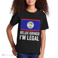 Relax Gringo IM Legal Belize Belizean Immigrant Kids T-Shirt thumb 2