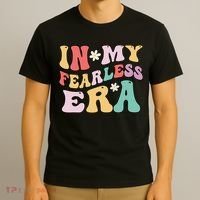 Retro Groovy In My Fearless Era Vintage T-Shirt thumb 3