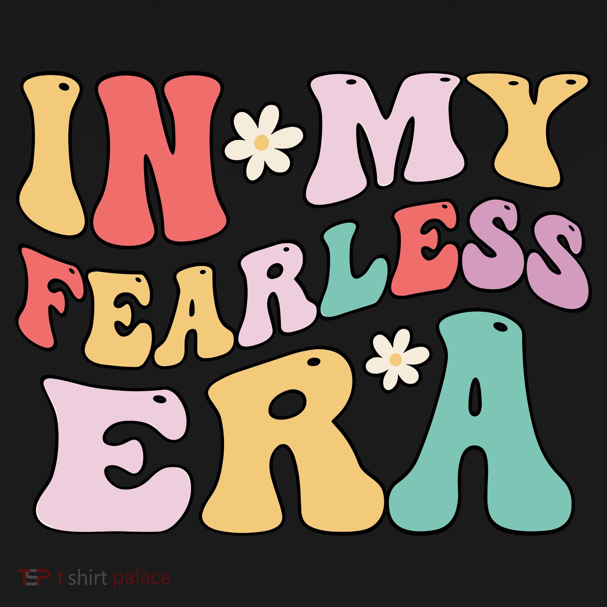 Retro Groovy In My Fearless Era Vintage T-Shirt