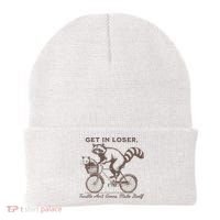 Raccoon Get In Loser Trouble Aint Gonna Make Itself Beanie thumb 0
