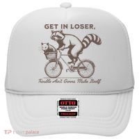 Raccoon Get In Loser Trouble Aint Gonna Make Itself Hat thumb 0