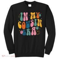 Retro Groovy In My Cousin Era, Funny Cool Cousin Sweatshirt thumb 0
