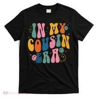 Retro Groovy In My Cousin Era, Funny Cool Cousin T-Shirt thumb 0