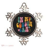 Retro Groovy In My Cousin Era, Funny Cool Cousin Ornament thumb 0
