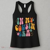 Retro Groovy In My Cousin Era, Funny Cool Cousin Women's Tank Top thumb 3