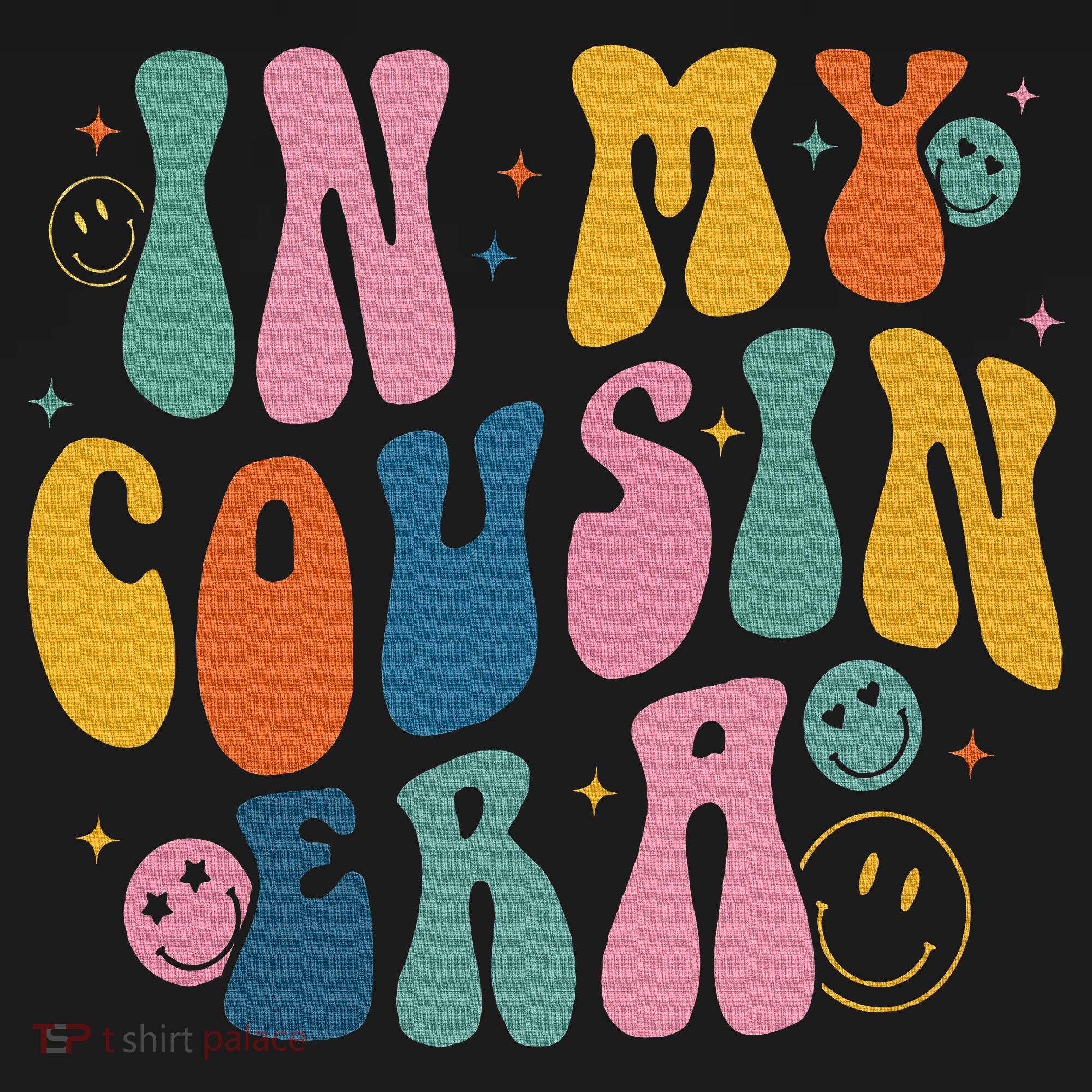 Retro Groovy In My Cousin Era, Funny Cool Cousin Women's Tank Top