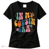 Retro Groovy In My Cousin Era, Funny Cool Cousin Women's T-Shirt thumb 0