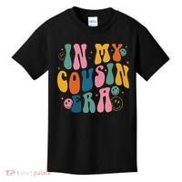 Retro Groovy In My Cousin Era, Funny Cool Cousin Kids T-Shirt thumb 0