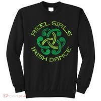 Reel Girl Irish Dance St Patricks Day Ceili Dancer Girl Sweatshirt thumb 0