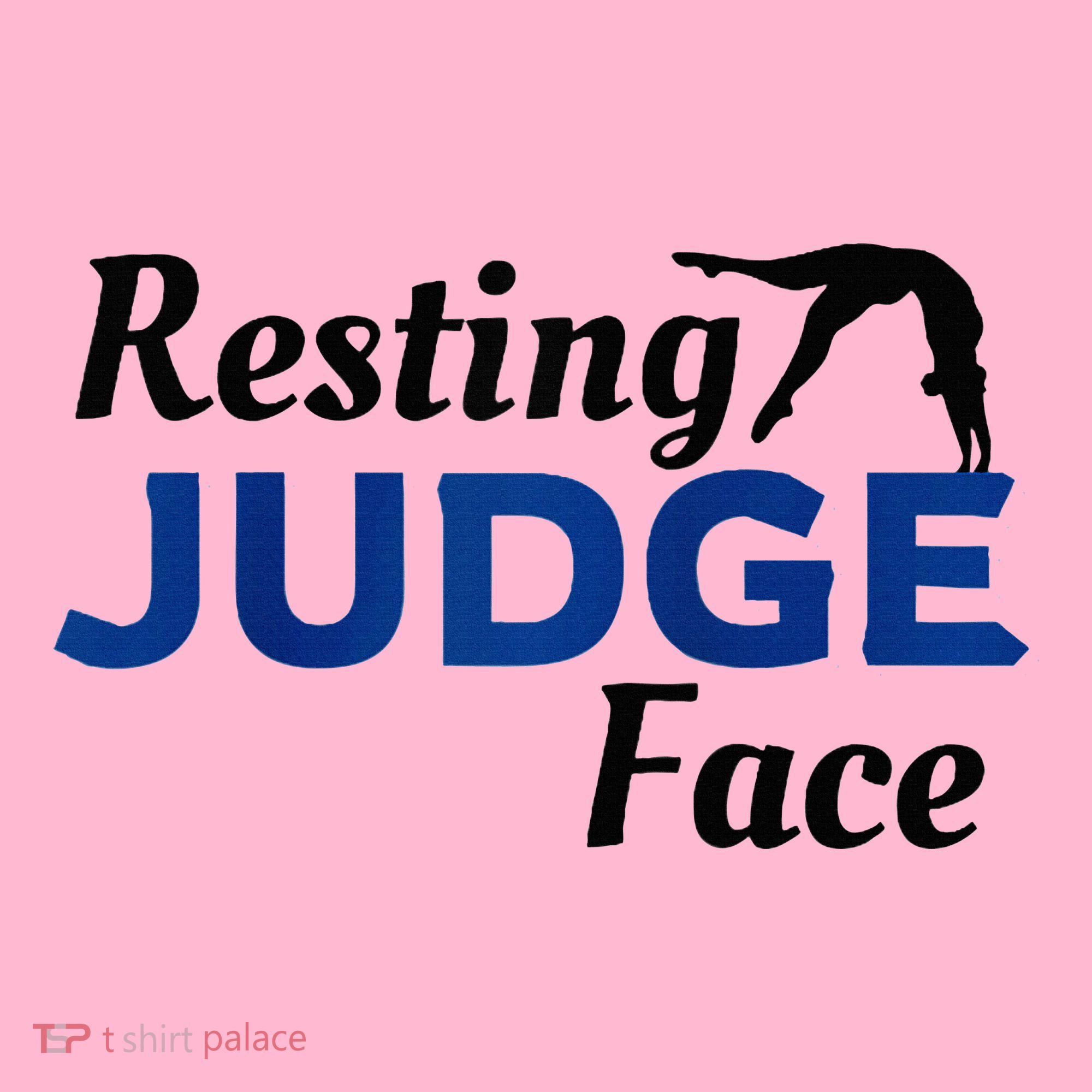 Resting Gymnastics Judge Face Raglan Baseball Coaster