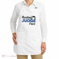 Resting Gymnastics Judge Face Raglan Baseball Apron thumb 2