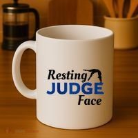 Resting Gymnastics Judge Face Raglan Baseball Coffee Mug thumb 4