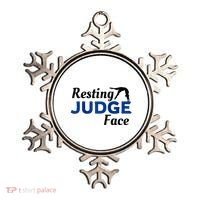 Resting Gymnastics Judge Face Raglan Baseball Ornament thumb 0