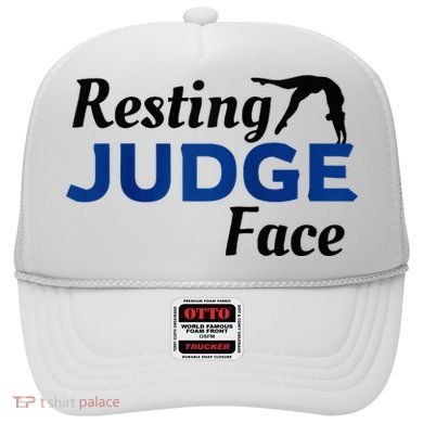 Resting Gymnastics Judge Face Raglan Baseball Hat