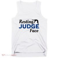 Resting Gymnastics Judge Face Raglan Baseball Tank Top thumb 0