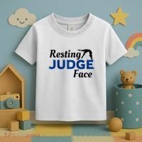 Resting Gymnastics Judge Face Raglan Baseball Toddler T-Shirt thumb 3