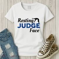 Resting Gymnastics Judge Face Raglan Baseball Women's T-Shirt thumb 3