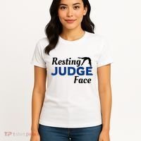 Resting Gymnastics Judge Face Raglan Baseball Women's T-Shirt thumb 4