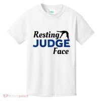 Resting Gymnastics Judge Face Raglan Baseball Kids T-Shirt thumb 0