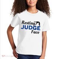 Resting Gymnastics Judge Face Raglan Baseball Kids T-Shirt thumb 2