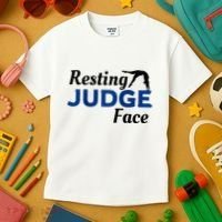 Resting Gymnastics Judge Face Raglan Baseball Kids T-Shirt thumb 3