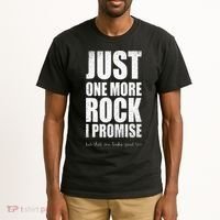 Rockhounds Gear Just One More Rock Rockhounding Minerals Tall T-Shirt thumb 2