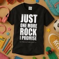Rockhounds Gear Just One More Rock Rockhounding Minerals Kids T-Shirt thumb 3