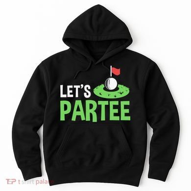 Retro Golf League Gift Pun Lets Partee Vintage Hoodie