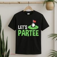 Retro Golf League Gift Pun Lets Partee Vintage T-Shirt thumb 2