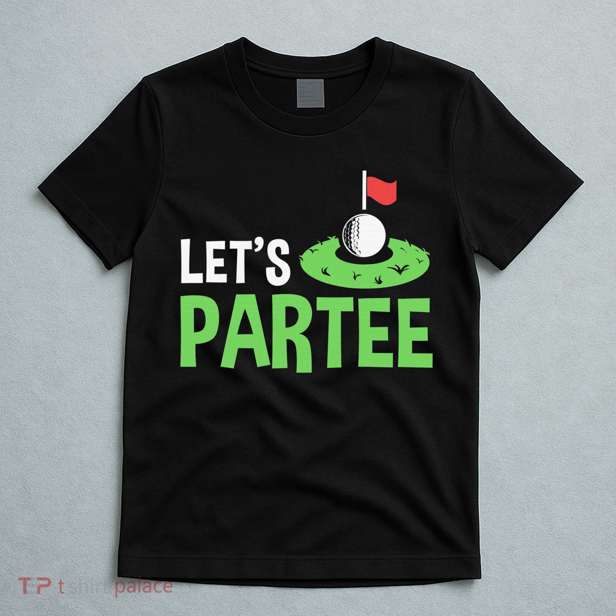 Retro Golf League Gift Pun Lets Partee Vintage T-Shirt