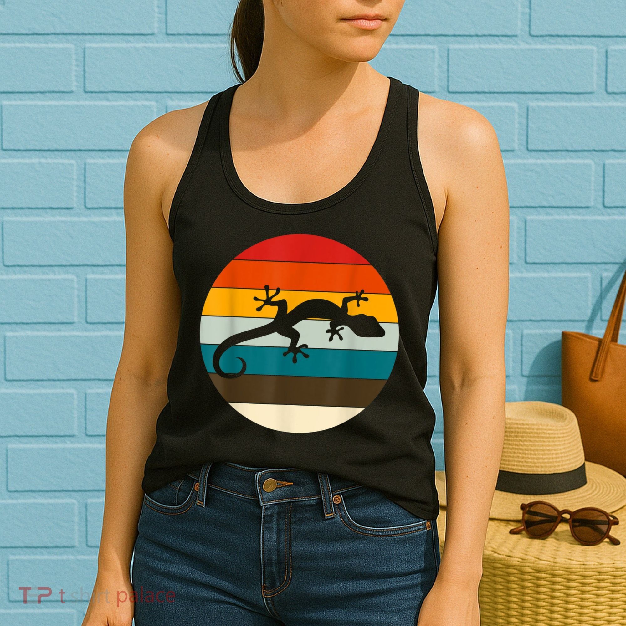 Retile Gecko Lizard Gecko Women's Tank Top
