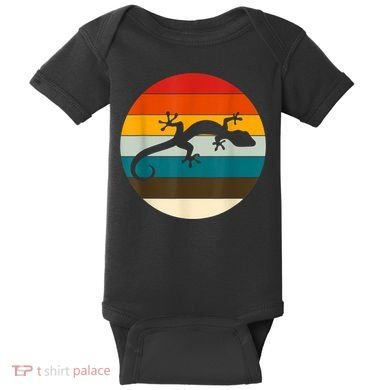 Retile Gecko Lizard Gecko Baby Bodysuit